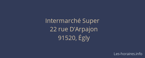 Intermarché Super