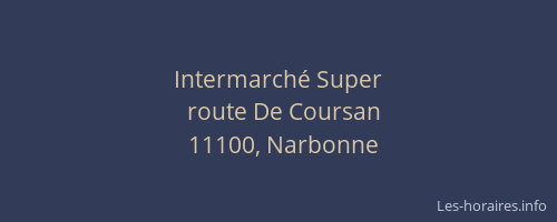 Intermarché Super