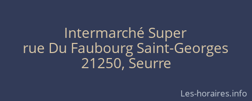 Intermarché Super
