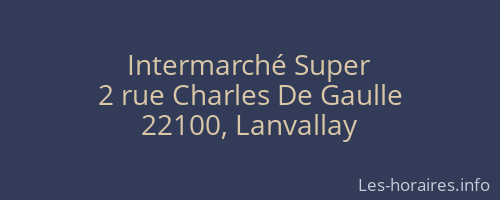 Intermarché Super