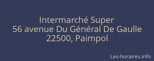 Intermarché Super