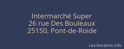 Intermarché Super
