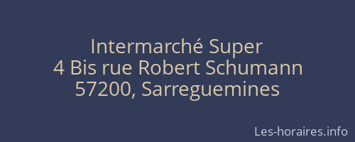 Intermarché Super