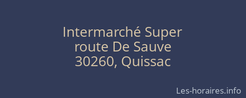 Intermarché Super