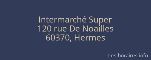 Intermarché Super