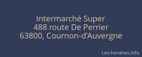Intermarché Super