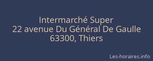 Intermarché Super