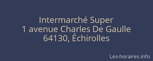 Intermarché Super