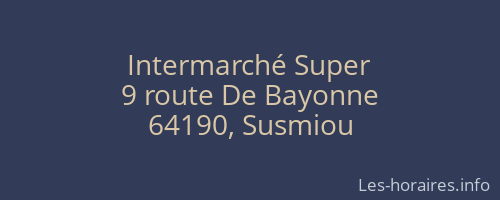 Intermarché Super