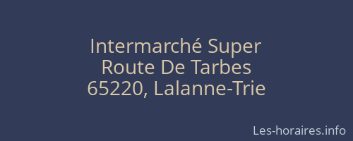Intermarché Super