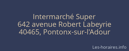 Intermarché Super