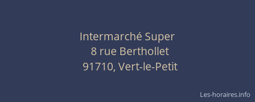Intermarché Super