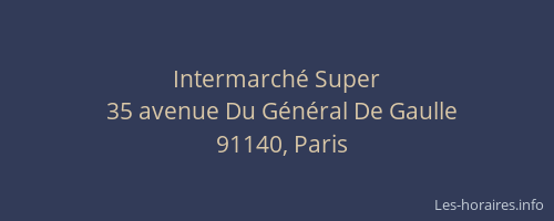 Intermarché Super