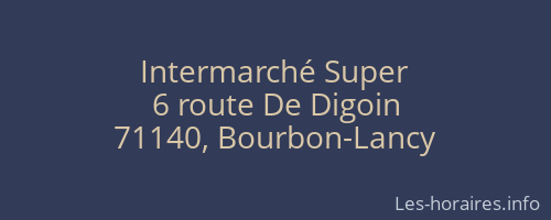 Intermarché Super