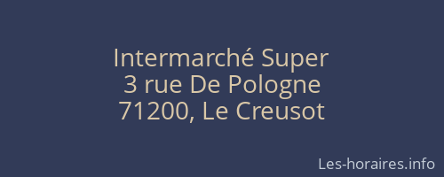 Intermarché Super