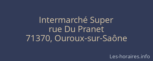 Intermarché Super