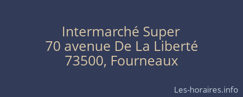 Intermarché Super