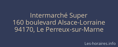 Intermarché Super