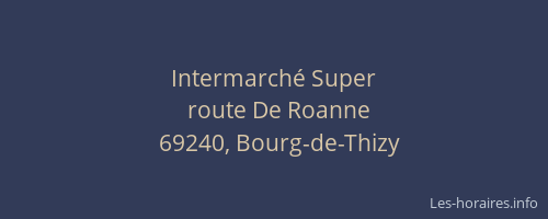 Intermarché Super
