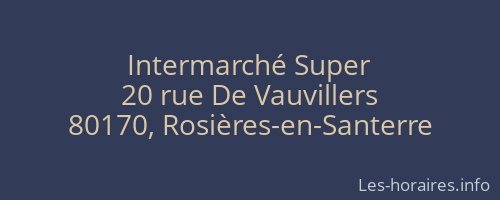 Intermarché Super