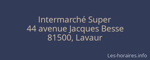 Intermarché Super