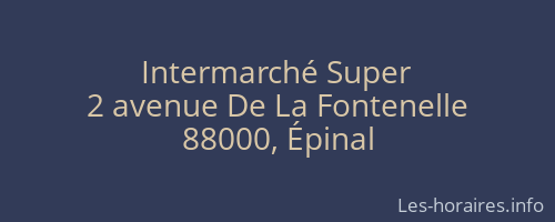 Intermarché Super
