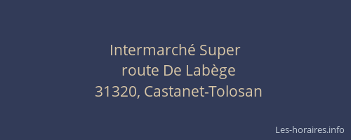Intermarché Super
