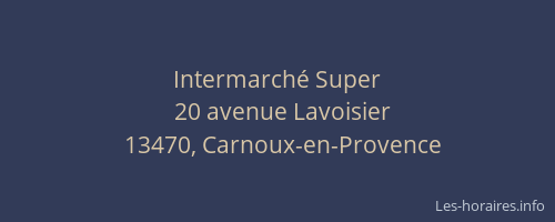 Intermarché Super