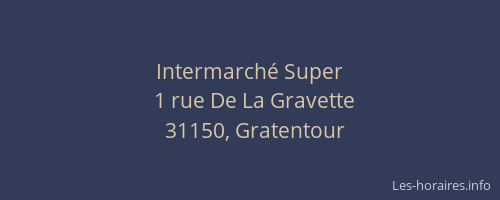 Intermarché Super