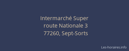 Intermarché Super