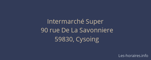 Intermarché Super