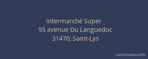 Intermarché Super