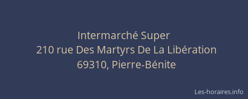 Intermarché Super