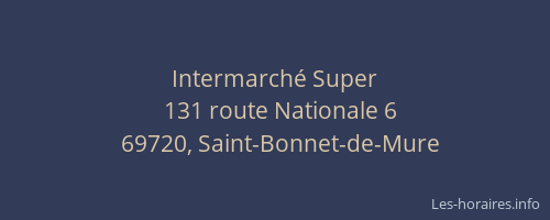 Intermarché Super