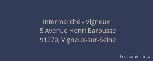 Intermarché - Vigneux