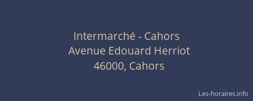 Intermarché - Cahors