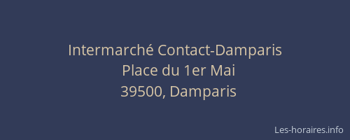 Intermarché Contact-Damparis