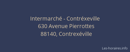 Intermarché - Contréxeville