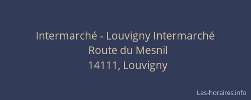 Intermarché - Louvigny Intermarché