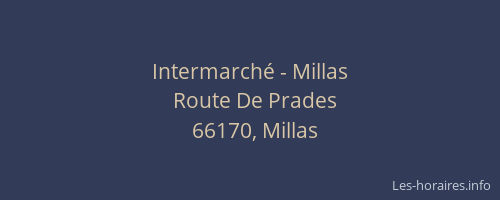 Intermarché - Millas
