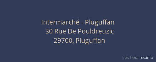 Intermarché - Pluguffan