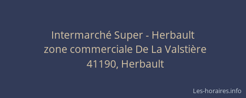Intermarché Super - Herbault