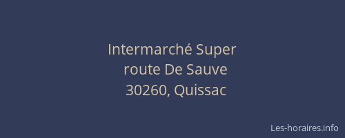 Intermarch&eacute; Super