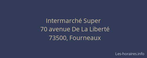 Intermarch&eacute; Super