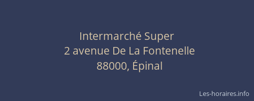 Intermarché Super
