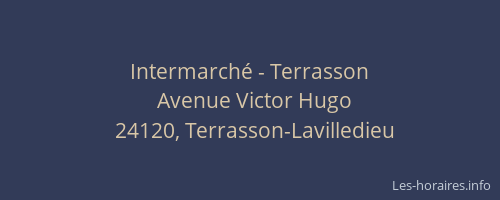 Intermarché - Terrasson