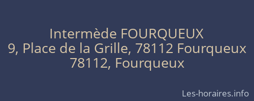 Intermède FOURQUEUX
