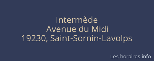 Intermède