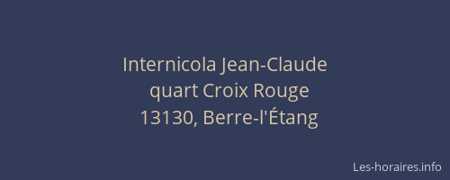 Internicola Jean-Claude