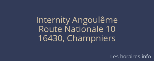 Internity Angoulême